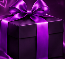 Purple present